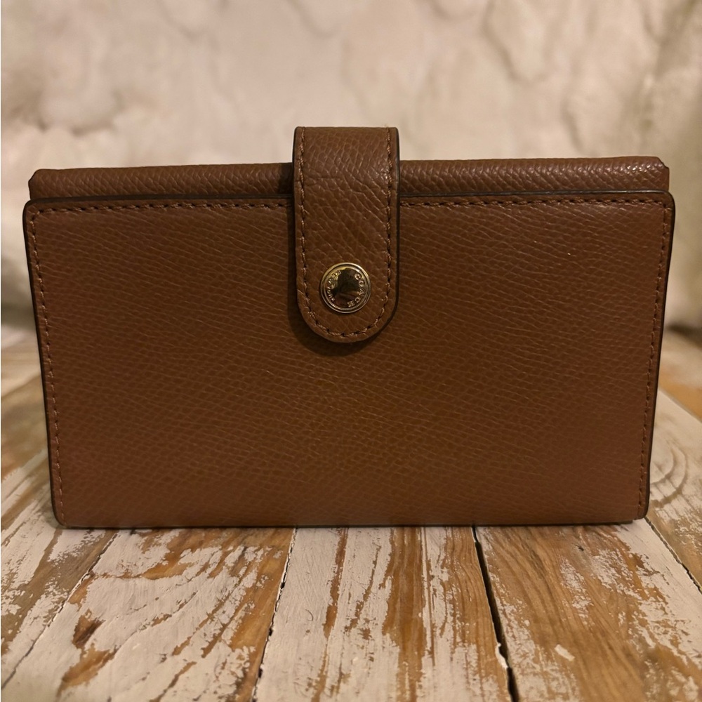 Coach Brown Leather Wallet